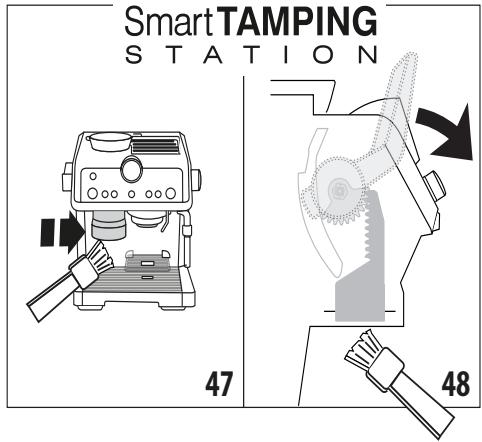 DELONGHI FEX9355 - Nettoyage de la "smart tamping station - 1