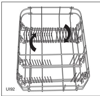 DE DIETRICH DVY 430JE1 - Le panier inférieur - 3