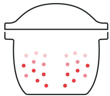 MOULINEX YY5479 - The various cooking modes: - 1