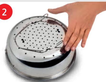 MOULINEX YY5479 - Hoe installer er ik de stoommand? - 2