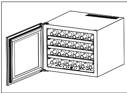 ELECTROLUX ERWO670A - Cave à vin - 1