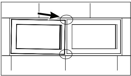 ELECTROLUX ERWO670A - Ajustement de la porte - 2