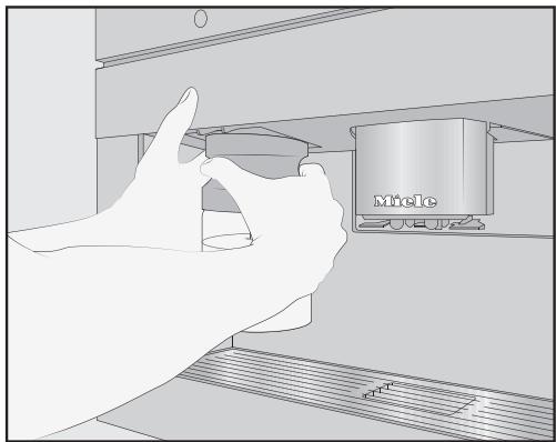 MIELE CVA7445PRESTIGE - Remplir le récipient de lait et le mettre en place. - 2