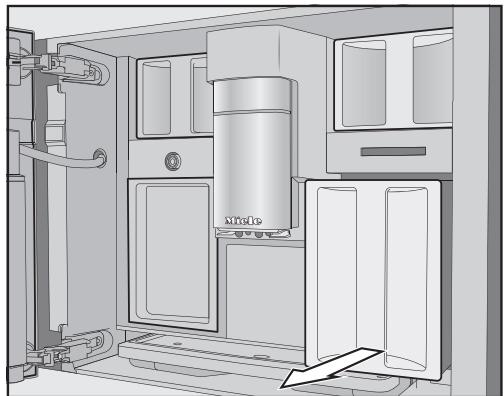 MIELE CVA7445PRESTIGE - Remplissage du réservoir à grains - 2