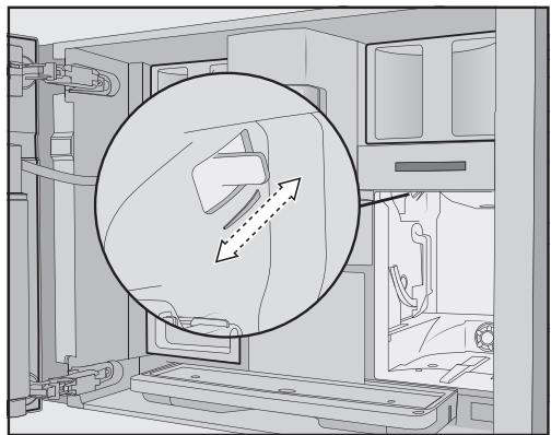 MIELE CVA7445PRESTIGE - Modifier le degré de mouture - 1