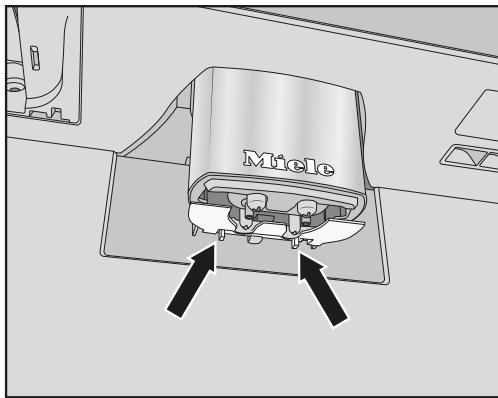 MIELE CVA7445PRESTIGE - Nettoyer le capteur de bord détasse - 1