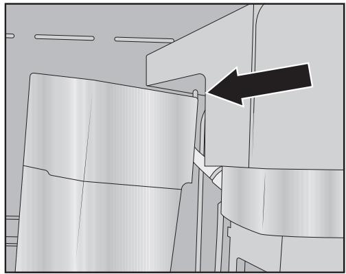 MIELE CVA7445PRESTIGE - Monter la vanne de lait - 4