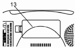 BRANDT RDREV BCR181 - Emplacement des commandes - 2