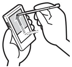 SONY PEG-TG50 - Personnalisation des activités de trace de stylet plein écran - 1