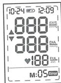 BRANDT BP 4600 - Prendre une mesure - 1