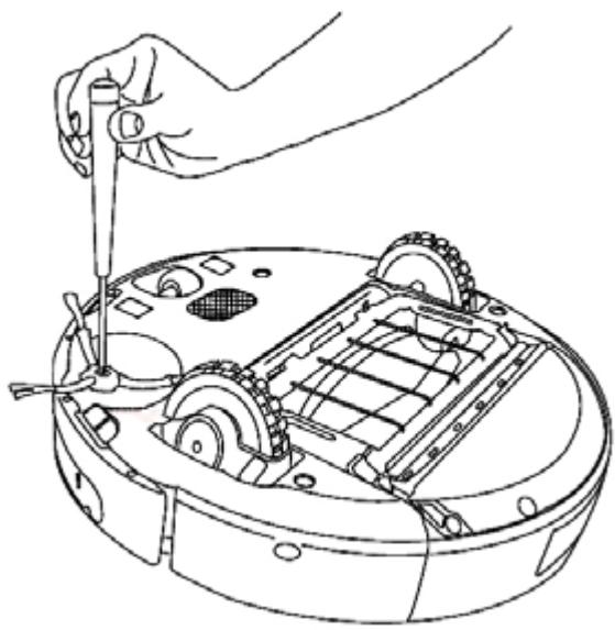 IROBOT ROOMBA 555+ - Retrait de la batterie - 1