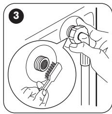 FAURE FWYS5090WAC - Nettoyage du filtre de vidange - 4