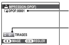 FUJIFILM XP10 - Création d'une commande d'impression DPOF - 6