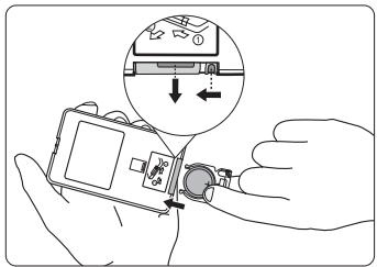 INFOCUS X17 - Remplacement de la pile de la télécommande - 2