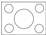 INFOCUS X17 - Identification de la taille de projection souhaitée - 1