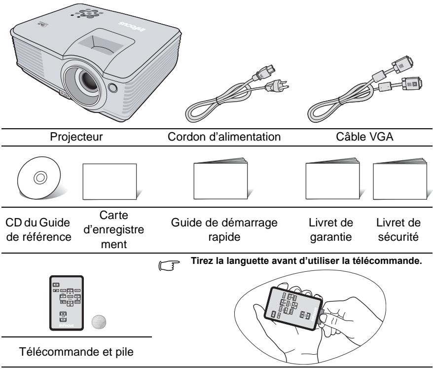 INFOCUS X17 - Accessoires fournis - 2