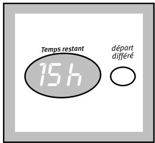 ARTHUR MARTIN AWN 1118 - Sélectionnez éventuellement l'option “DEPART DIFFERE - 1