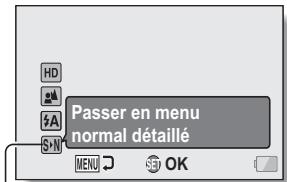 SANYO CG100 - Sélectionnez l'icône du mode de fonctionnement et appuyez sur le bouton SET. - 1