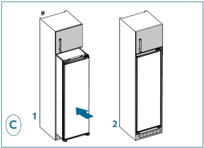 DE DIETRICH DFU884ES - Inverser le sens d'ouverture des portes - 9