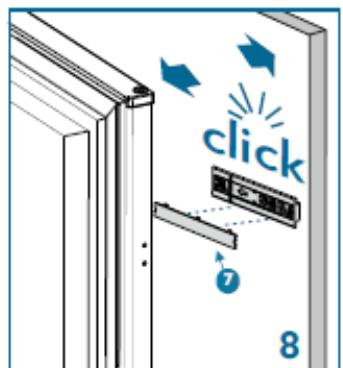DE DIETRICH DFU884ES - Inverser le sens d'ouverture des portes - 20