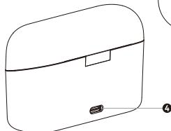 NOKIA EARBUDS TW NOIR - Vue d'ensemble du produit - 1