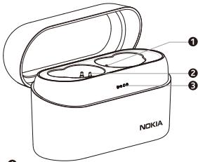 NOKIA EARBUDS TW NOIR - Vue d'ensemble du produit - 2