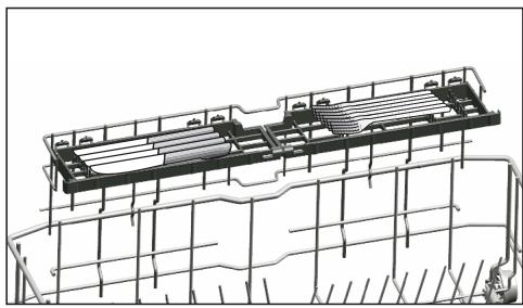 DARTY BDFS26120WQ - Lower basket multipurpose / height adjustable service rack - 3