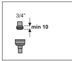 DARTY BDFS26120WQ - Permitted water temperature: up to 25^ ( 60^ for products equipped with Aquasafe+; please refer to Aquasafe+ section ) - 1