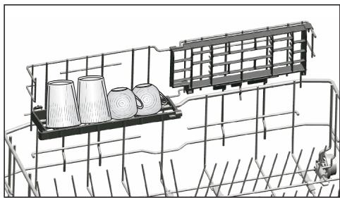 DARTY BDFS26120WQ - Lower basket multipurpose / height adjustable service rack - 1