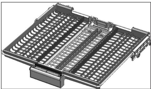 DARTY BDFS26120WQ - Ceiling cutlery basket - 1