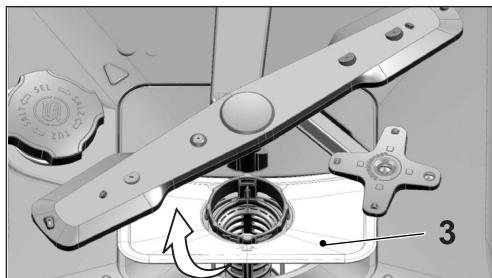DARTY BDFS26120WQ - Cleaning the filters - 3