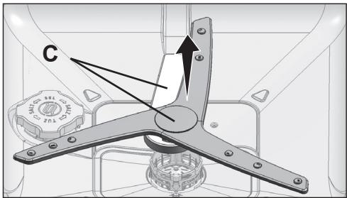 DARTY BDFS26120WQ - Lower impeller - 2