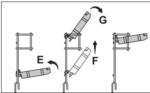 DARTY BDFS26120WQ - Lower basket multipurpose / height adjustable service rack - 5