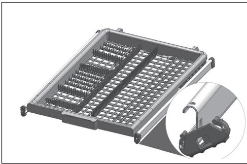 DARTY BDFS26120WQ - Ceiling cutlery basket - 1