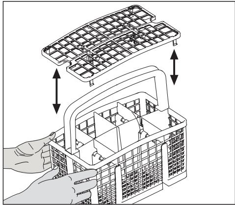 DARTY BDFS26120WQ - Cutlery basket - 2