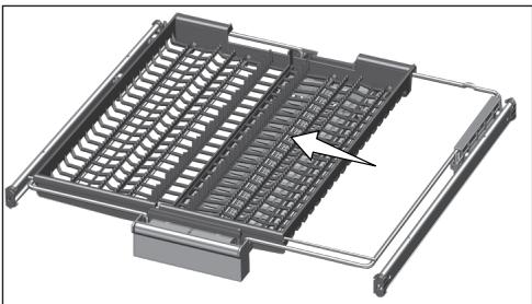 DARTY BDFS26120WQ - Ceiling cutlery basket - 3