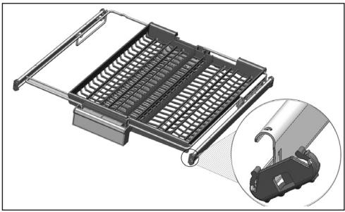 DARTY BDFS26120WQ - Ceiling cutlery basket - 4