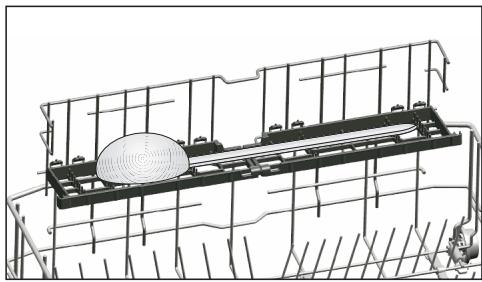 DARTY BDFS26120WQ - Lower basket multipurpose / height adjustable service rack - 2