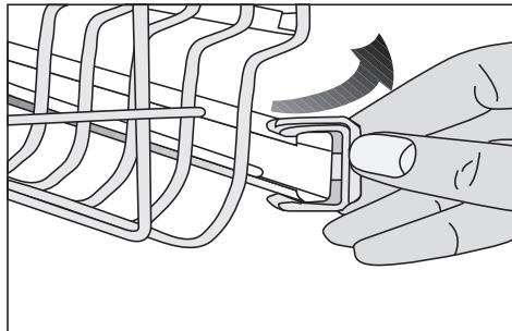 DARTY BDFS26120WQ - Height setting with empty basket - 1