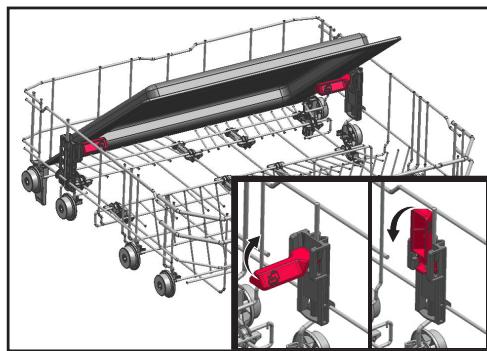 DARTY BDFS26120WQ - Tray Washing Support - 1