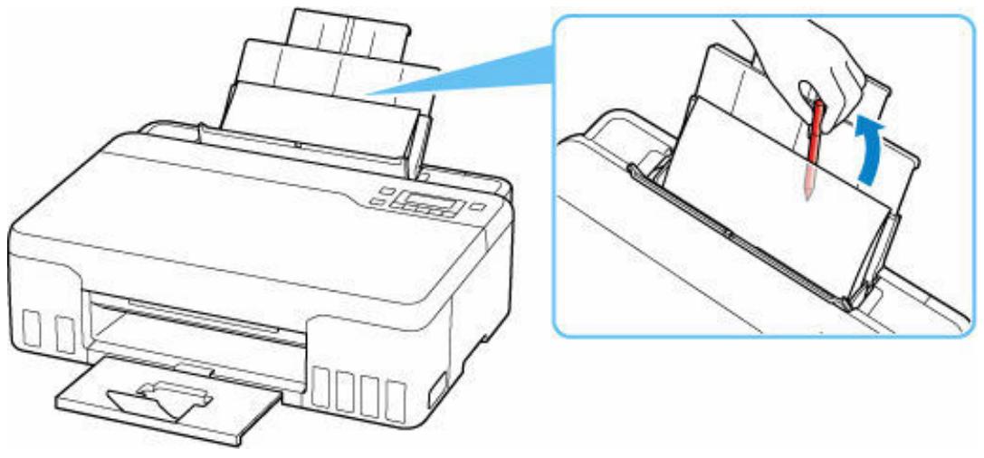 CANON G550 - Contrôle 6 vérifiez qu'aucun objet ne se trouve dans le réceptacle arrêté. - 3