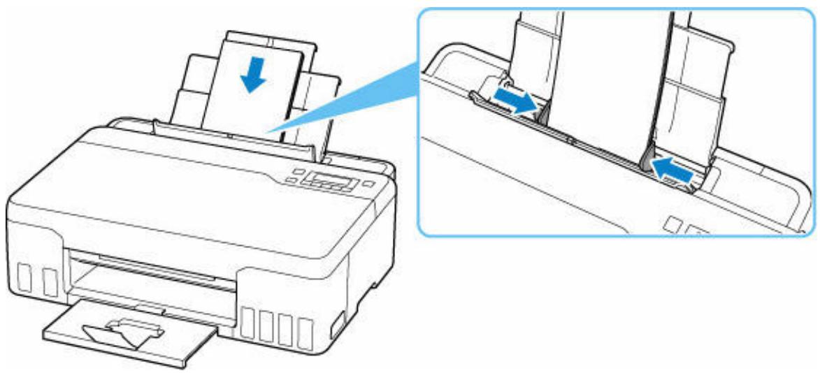 CANON G550 - Tirez vers le haut et repliez le support papier (a) - 5