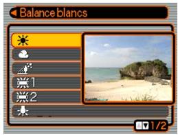 CASIO EX-Z750 - Réglage de la balance des blancs d'une photo enregistrée - 1