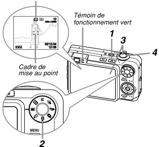 CASIO EX-Z750 - Prendre une photo - 1