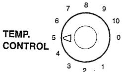 LG-GOLDSTAR GR-051KWBC - Controle de la temperature - 1
