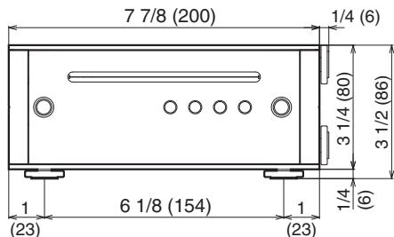 DENON DCDS50 - Dimensions - 3