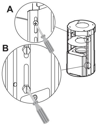 ARTHUR MARTIN AFF 500 X - Fixation du treillis - 1