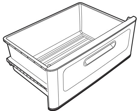 SMEG FAB28ROR5 - Tiroir pour fruits et légumes - 1