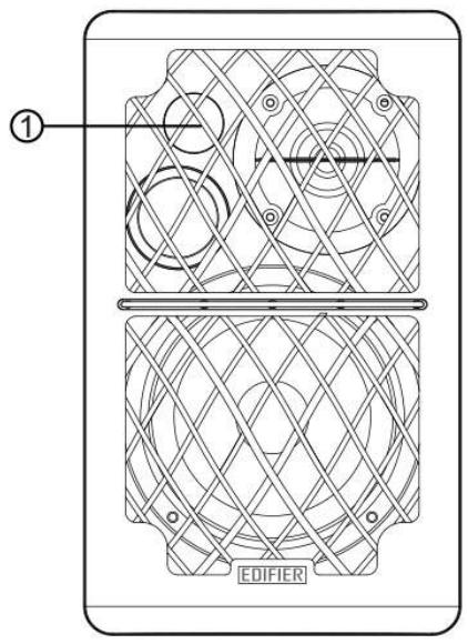 EDIFIER HIFIR1280DB - Contrôles de l'enceinte - 1