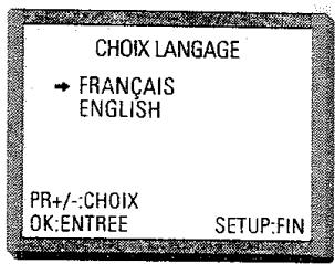 PROLINE DVCR 100 S - Configuration du lecteur - 1